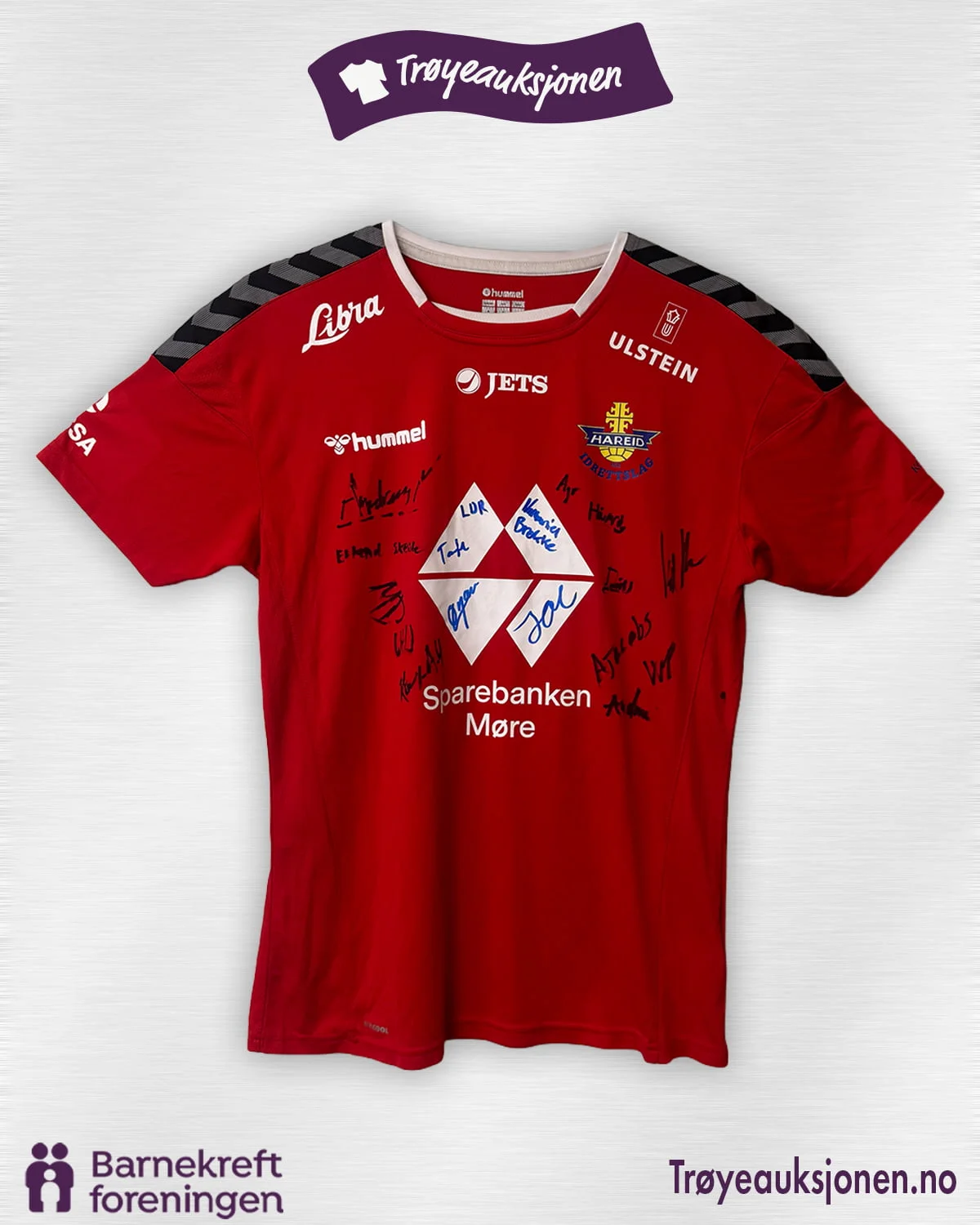Signert fotballdrakt fra Hareid IL, Herrer