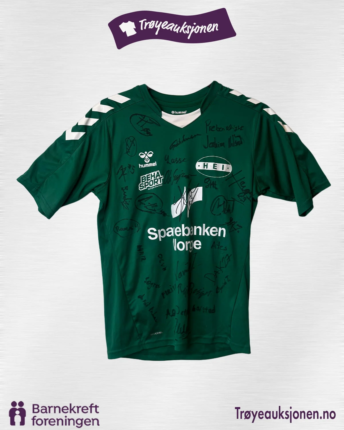 Signert fotballdrakt fra IL HEI, Herrer