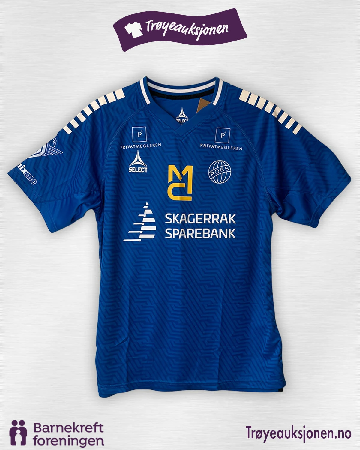Signert fotballdrakt fra Pors fotball, Herrer