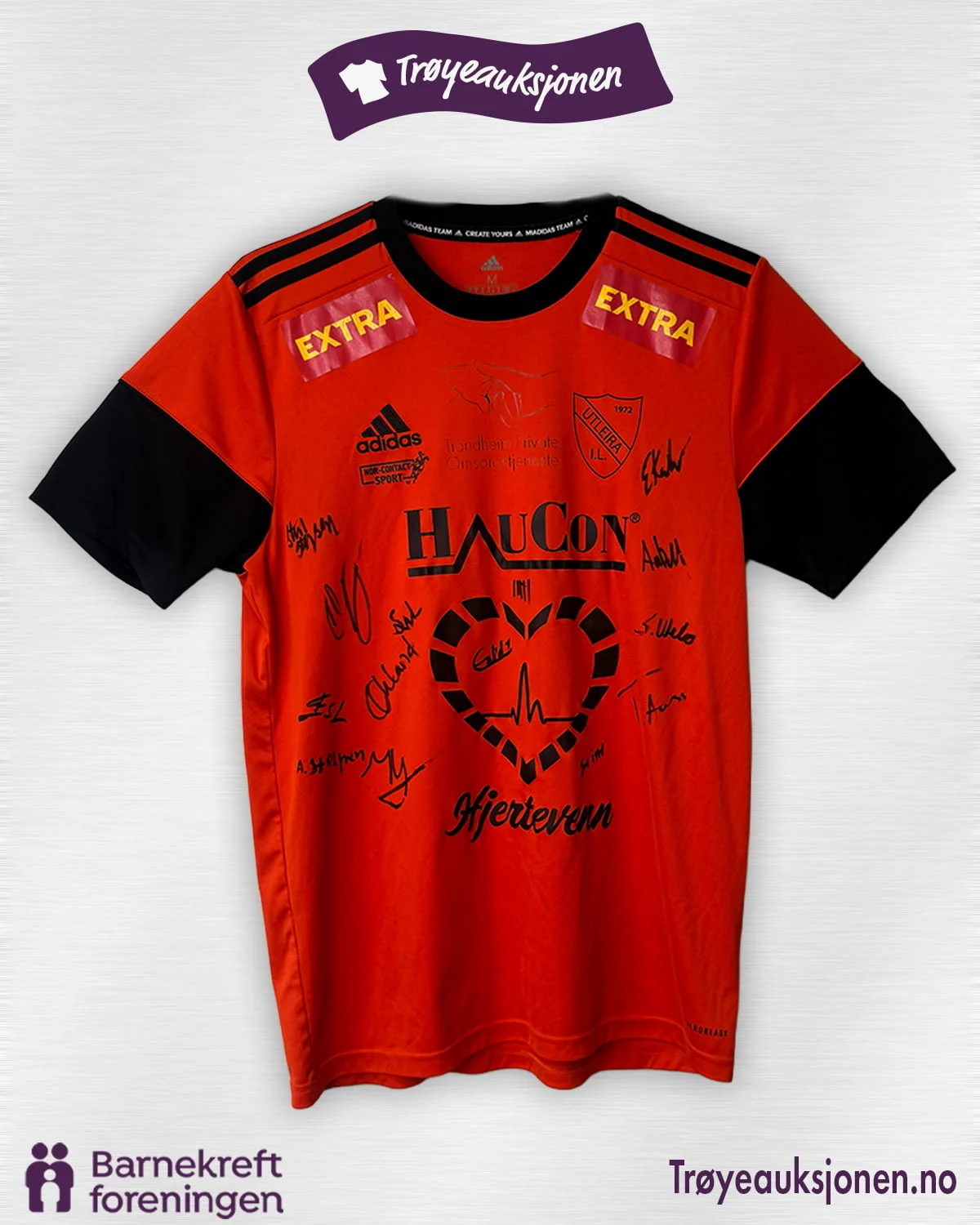 Signert fotballdrakt fra Utleira, Futsal