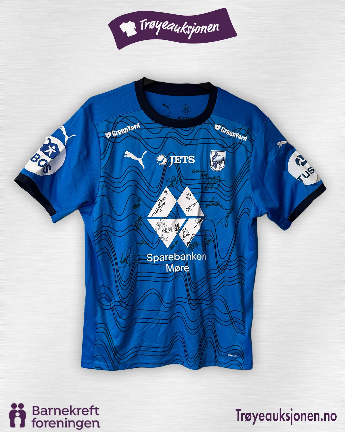Signert fotballdrakt fra IL Hødd, Herrer