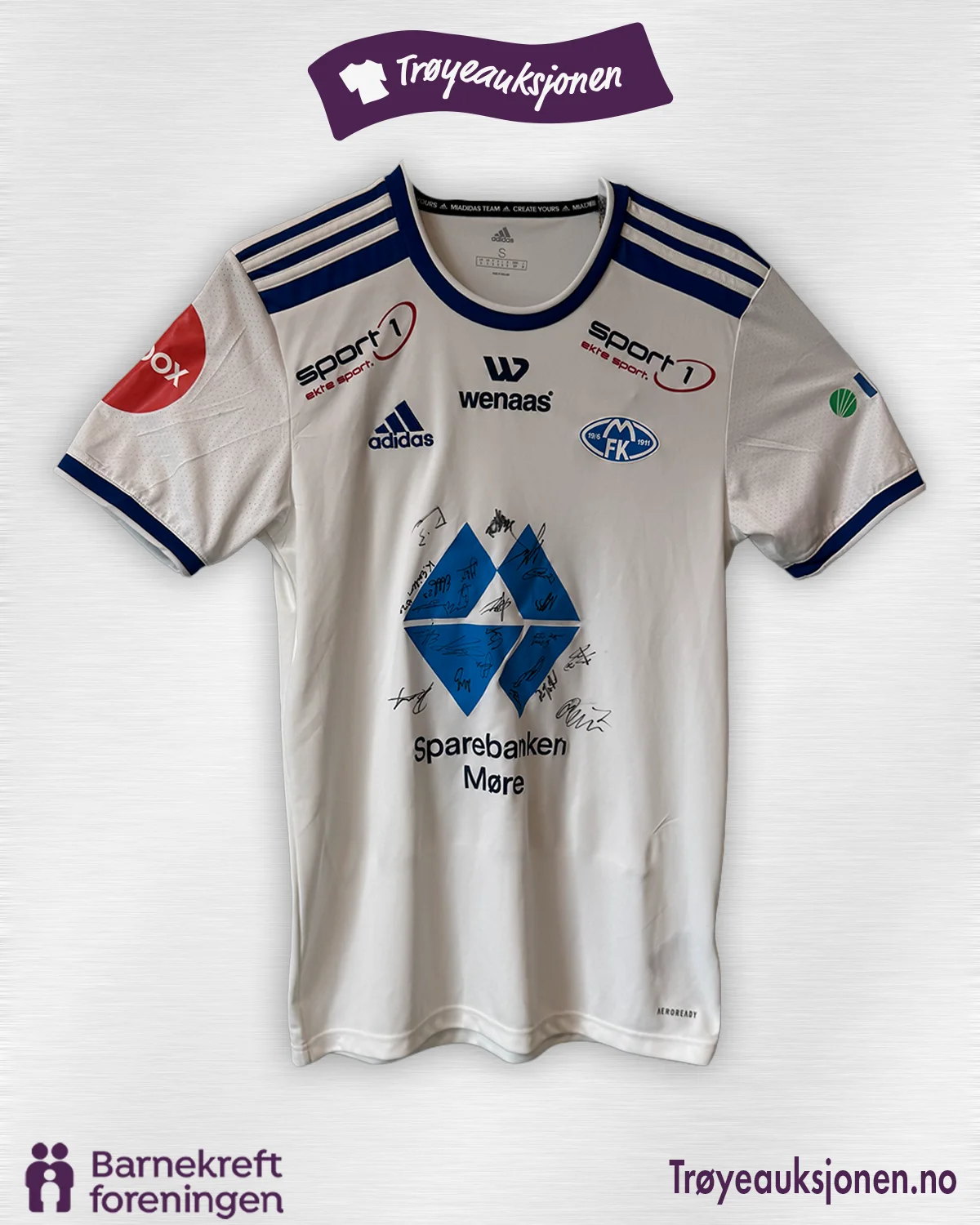 Signert fotballdrakt fra Molde FK, Herrer