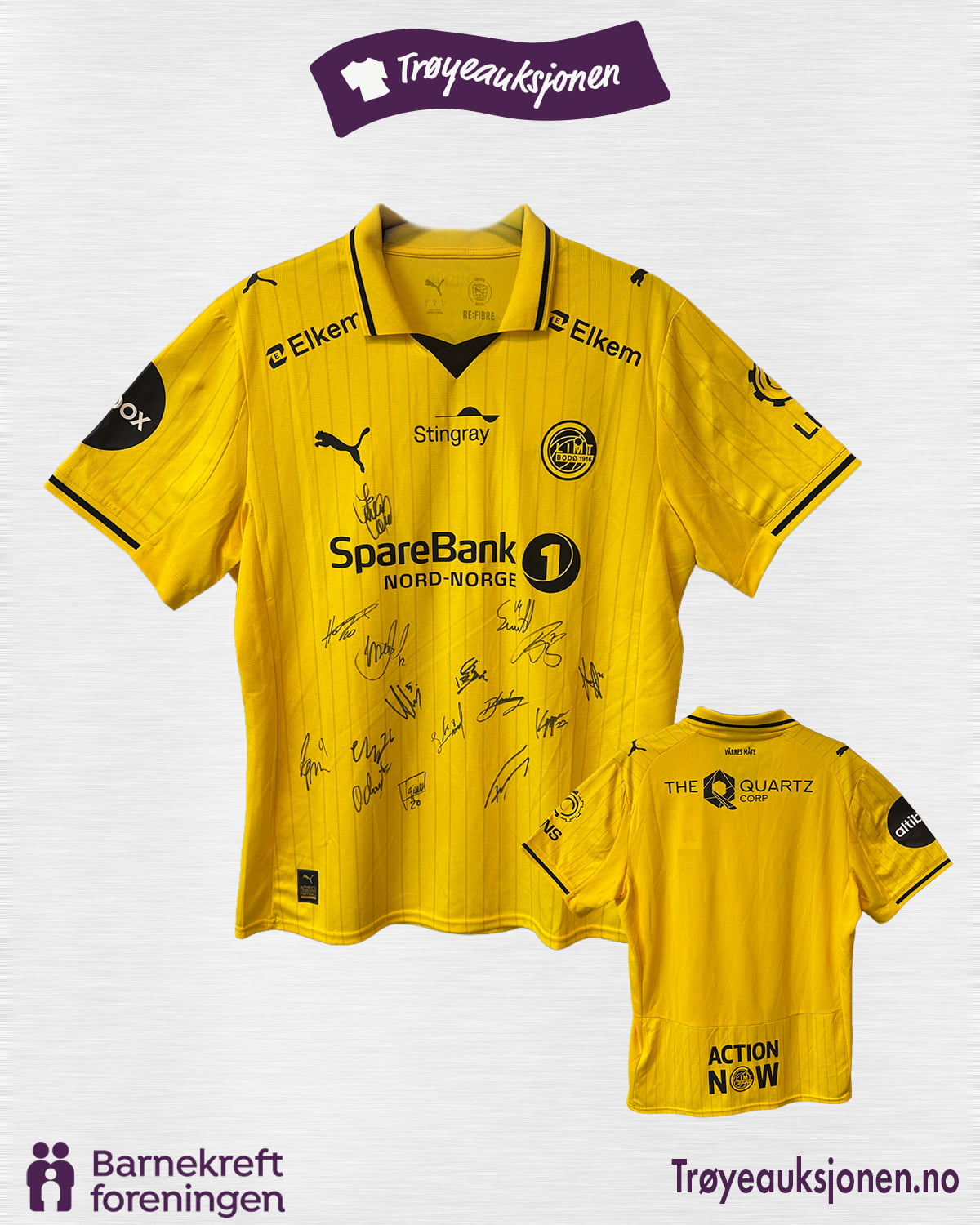 Signert Bodø/Glimt-drakt