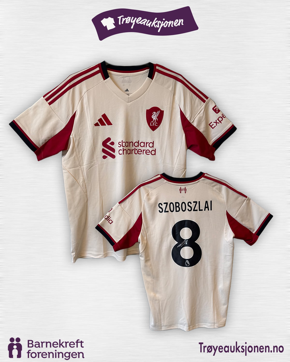 Signert Liverpool-drakt — Szoboszlai